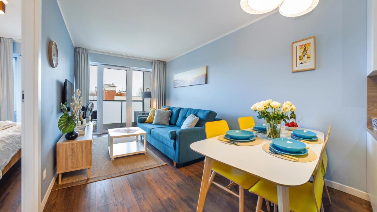 Apartament Blekitna Laguna Z Basenem - Ul Kasprowicza 20A - Holiday City Колобжег Экстерьер фото
